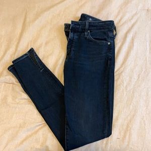 AG The Farrah Skinny Jeans. High rise skinny ankle